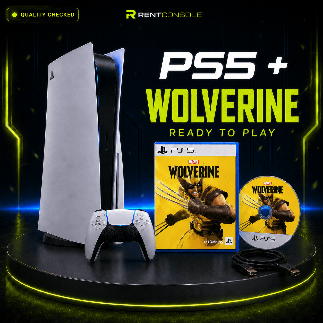 PlayStation 5 + Marvel's Wolverine